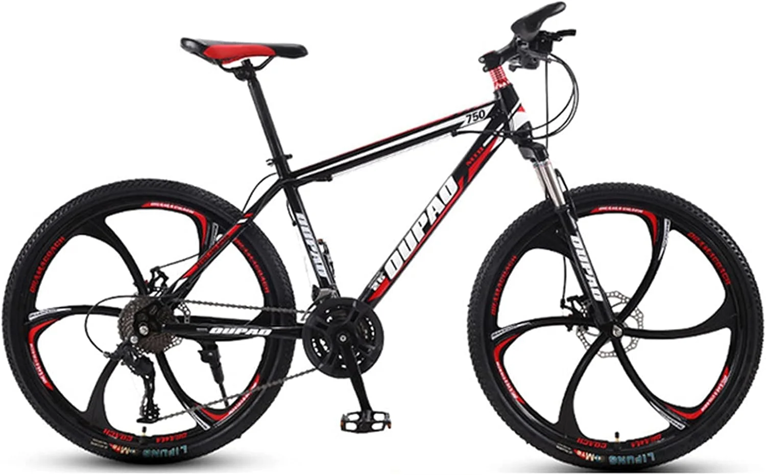 دوچرخه کوهستانی بزرگسال، مناسب جاده و خارج از جاده، سایز 24 اینچ، با 21/24/27 دنده متغیر، کمک فنر، مناسب نوجوانان، دانشجویان، آقایان و بانوان، دوچرخه سواری ورزشی و مسابقه ای، 10 چرخ - 24 دنده
