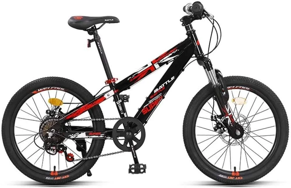 دوچرخه کوهستان پسرانه، دوچرخه های تریل کوهستانی با ترمز دیسکی دوگانه، سیستم تعلیق جلو، فریم آلومینیومی، دوچرخه کوهستانی مناسب برای تمام سطوح