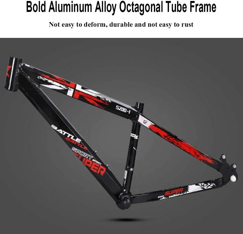 دوچرخه کوهستان پسرانه، دوچرخه های تریل کوهستانی با ترمز دیسکی دوگانه، سیستم تعلیق جلو، فریم آلومینیومی، دوچرخه کوهستانی مناسب برای تمام سطوح