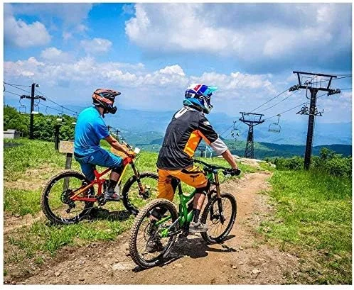 دوچرخه کوهستان با سیستم تعلیق کامل، سایز 26 اینچ، 21 دنده، تاشو، مناسب تمام سطوح، فریم فولادی کربنی