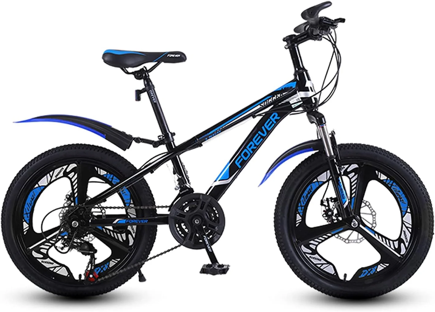 دوچرخه کوهستانی تاشو با فریم فولادی کربنی با دنده 21/24 سرعته، ترمز دیسکی دوبل و سیستم تعلیق دوگانه ضد لغزش