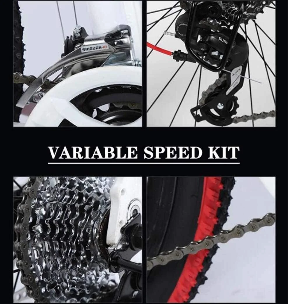 دوچرخه کوهستان بزرگسال سایز 26 اینچ 27 دنده، دوچرخه مردانه آلیاژ آلومینیوم سبک وزن، دوچرخه جاده با فریم کامل و سیستم تعلیق جلو