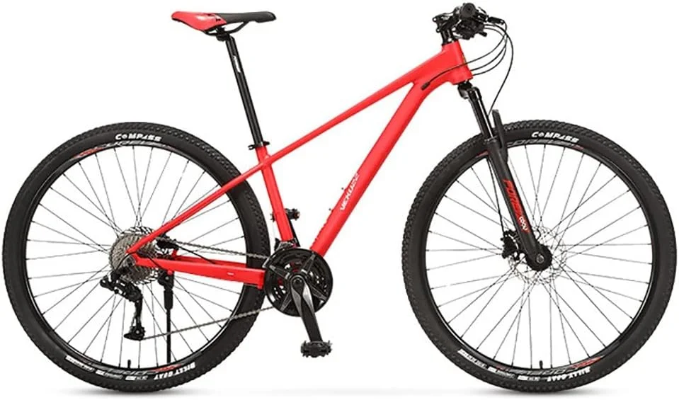 دوچرخه کوهستان ۲۹ اینچی با فریم آلومینیومی ۱۹ اینچی، سیستم دنده ۲۷/۳۰ سرعته سبک وزن و ترمز دیسکی برای مردان و زنان، دوچرخه MTB با دوشاخ تعلیق