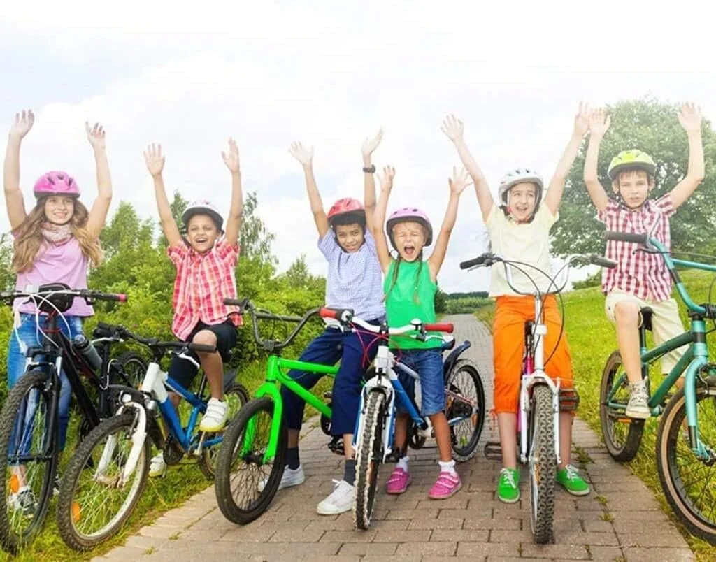 دوچرخه دانش آموزی کوهستانی مناسب بهار و تابستان، مدل باگی مسافرتی، دوچرخه کوهستانی 20 اینچی پسرانه و دخترانه با سرعت متغیر