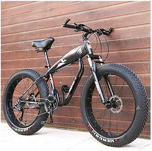 دوچرخه کوهستانی ساحلی با لاستیک پهن 26 اینچی، 24 دنده، آلیاژ آلومینیوم، سیستم تعلیق جلو، ترمز دیسکی دوبل، مناسب برای تمام سطوح