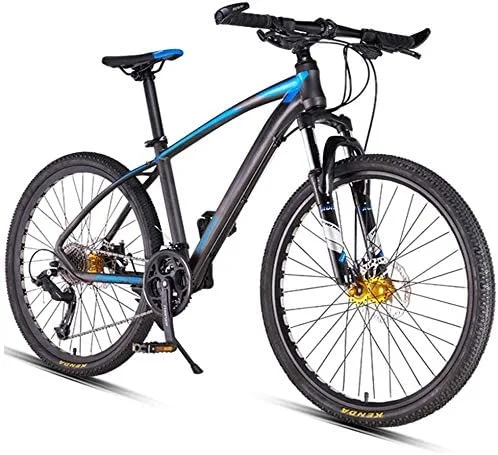 دوچرخه کوهستانی 26 اینچی 27 سرعته با ترمز دیسکی دوگانه، مناسب برای آقایان، بانوان و بزرگسالان، قابل استفاده در تمام مسیرها، با صندلی و فرمان قابل تنظیم