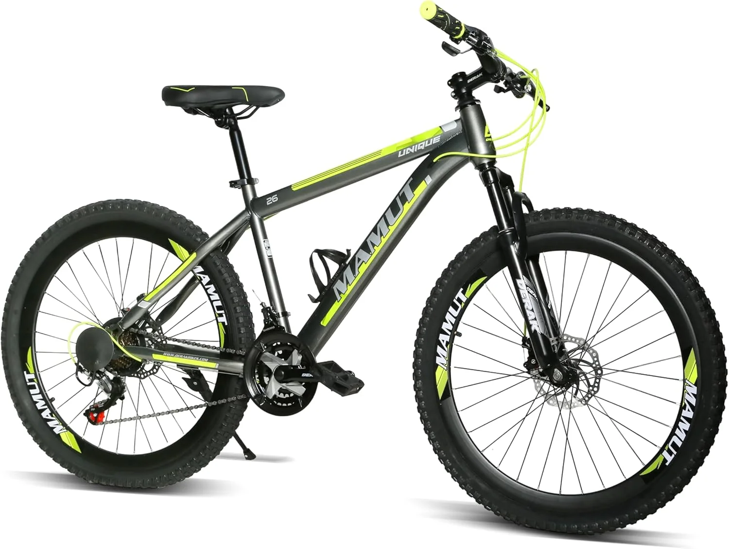 دوچرخه کوهستانی دراک ماموت سایز ۲۴ اینچ مناسب جوانان و بزرگسالان، ۷ تا ۲۱ دنده