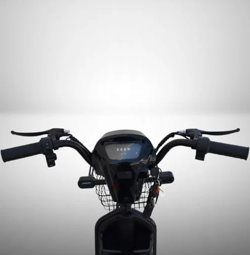 دوچرخه برقی 2024 | موتور 350 وات، باتری 48 ولت 12 آمپر ساعت | نمایشگر LCD، چراغ جلو LED | حداکثر سرعت 40 کیلومتر در ساعت | برد 30 کیلومتر | حالت دوگانه | فریم آلومینیومی - مناسب برای همه | مشکی