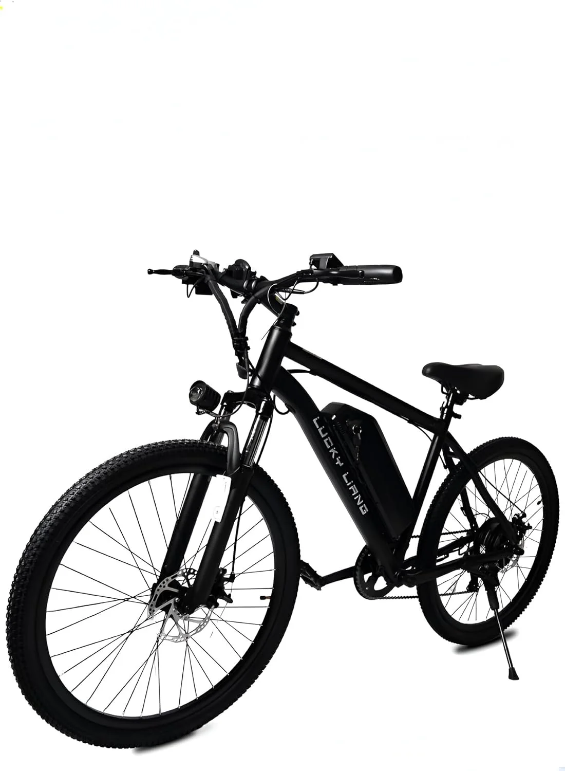 دوچرخه برقی DS01 برای بزرگسالان - موتور 500 وات (حداکثر 750 وات)، باتری 48 ولت 13 آمپر ساعت، سرعت 45 کیلومتر در ساعت، برد 45 کیلومتر، لاستیک 26 اینچی، فریم فولاد کربنی