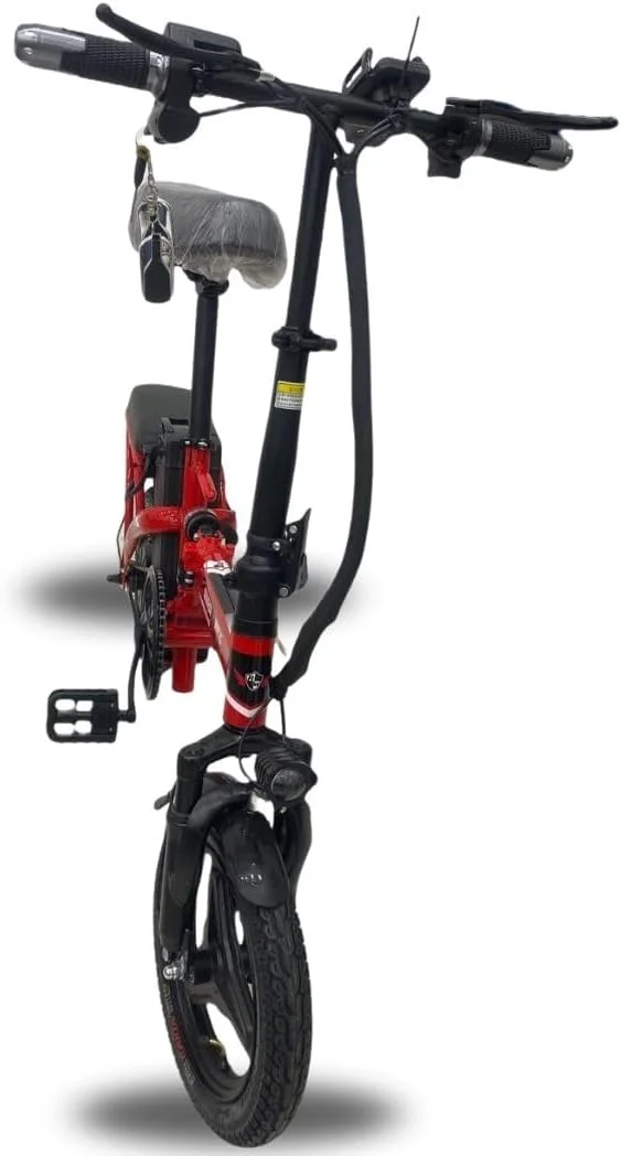 دوچرخه برقی بزرگسال مدل Kq 03 48V | موتور 400W، سرعت 42 کیلومتر در ساعت و برد 23-30 کیلومتر | باتری 13Ah، لاستیک 14 اینچی، ظرفیت بار 180 کیلوگرم، بدنه مقاوم 32 کیلوگرمی