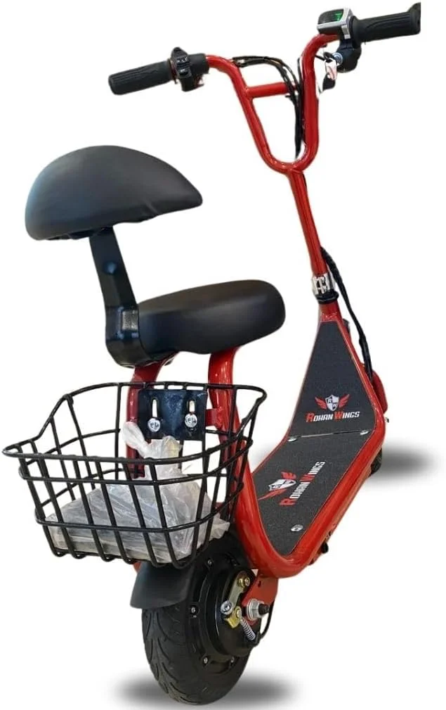 مینی موتور برقی 36 ولت Hm1 برای کودکان | موتور 250 وات، سرعت 25 کیلومتر در ساعت و برد 4-7 کیلومتر | باتری 3.6 آمپر ساعت، طراحی سبک وزن 12 کیلوگرمی، ظرفیت بار 70 کیلوگرم - سواری سرگرم کننده و ایمن برای موتورسواران جوان