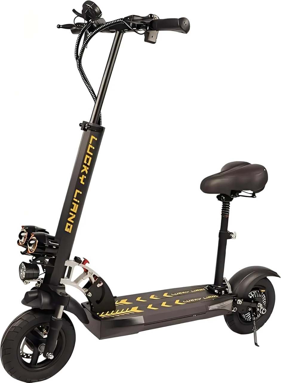 دوچرخه برقی L1 - موتور 1000 وات و باتری 48V13AH | سرعت 50 کیلومتر در ساعت و برد 30 کیلومتر | فریم آلیاژ آلومینیوم | لاستیک های جاده ای 10" x 2.5" | سیستم تعلیق عقب و تعویض 3 سرعته | شامل صندلی و ترمزهای دیسکی دوچرخه برقی L1 - موتور 1000 وات و باتری 48V13AH | سرعت 50 کیلومتر در ساعت و برد 30 کیلومتر | فریم آلیاژ آلومینیوم | لاستیک های جاده ای 10" x 2.5" | سیستم تعلیق عقب و تعویض 3 سرعته | شامل صندلی و ترمزهای دیسکی