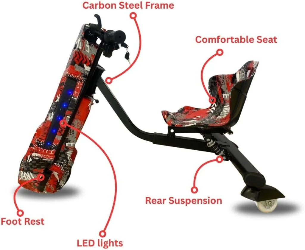 مینی موتور برقی DT-A 36V برای کودکان | موتور 250 واتی، سرعت 25 کیلومتر در ساعت و برد 5-8 کیلومتر | باتری 3.6 آمپر ساعتی، بدنه سبک 12 کیلوگرمی، ظرفیت بار 70 کیلوگرمی - سواری ایمن و سرگرم کننده برای کودکان