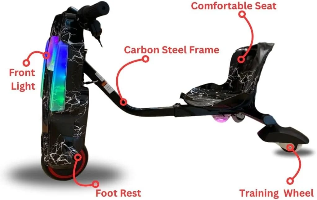 مینی موتور سیکلت برقی دریفت DT-M3 36V برای کودکان | موتور 250 واتی، سرعت 25 کیلومتر در ساعت و برد 5-8 کیلومتر | باتری 3.6 آمپر ساعتی، فریم سبک 12 کیلوگرمی، ظرفیت بار 70 کیلوگرمی - سواری ایمن و سرگرم کننده برای کودکان مینی موتور سیکلت برقی دریفت DT-M3 36V برای کودکان | موتور 250 واتی، سرعت 25 کیلومتر در ساعت و برد 5-8 کیلومتر | باتری 3.6 آمپر ساعتی، فریم سبک 12 کیلوگرمی، ظرفیت بار 70 کیلوگرمی - سواری ایمن و سرگرم کننده برای کودکان