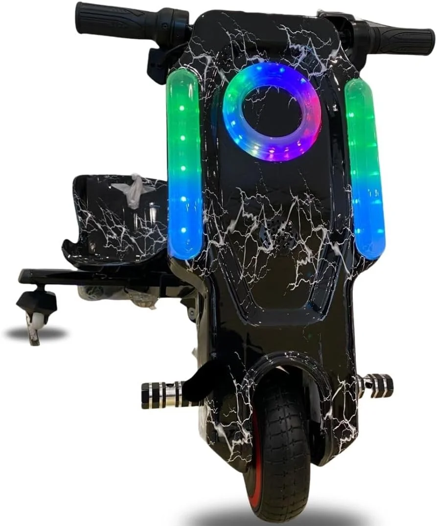 مینی موتور سیکلت برقی دریفت DT-M3 36V برای کودکان | موتور 250 واتی، سرعت 25 کیلومتر در ساعت و برد 5-8 کیلومتر | باتری 3.6 آمپر ساعتی، فریم سبک 12 کیلوگرمی، ظرفیت بار 70 کیلوگرمی - سواری ایمن و سرگرم کننده برای کودکان مینی موتور سیکلت برقی دریفت DT-M3 36V برای کودکان | موتور 250 واتی، سرعت 25 کیلومتر در ساعت و برد 5-8 کیلومتر | باتری 3.6 آمپر ساعتی، فریم سبک 12 کیلوگرمی، ظرفیت بار 70 کیلوگرمی - سواری ایمن و سرگرم کننده برای کودکان