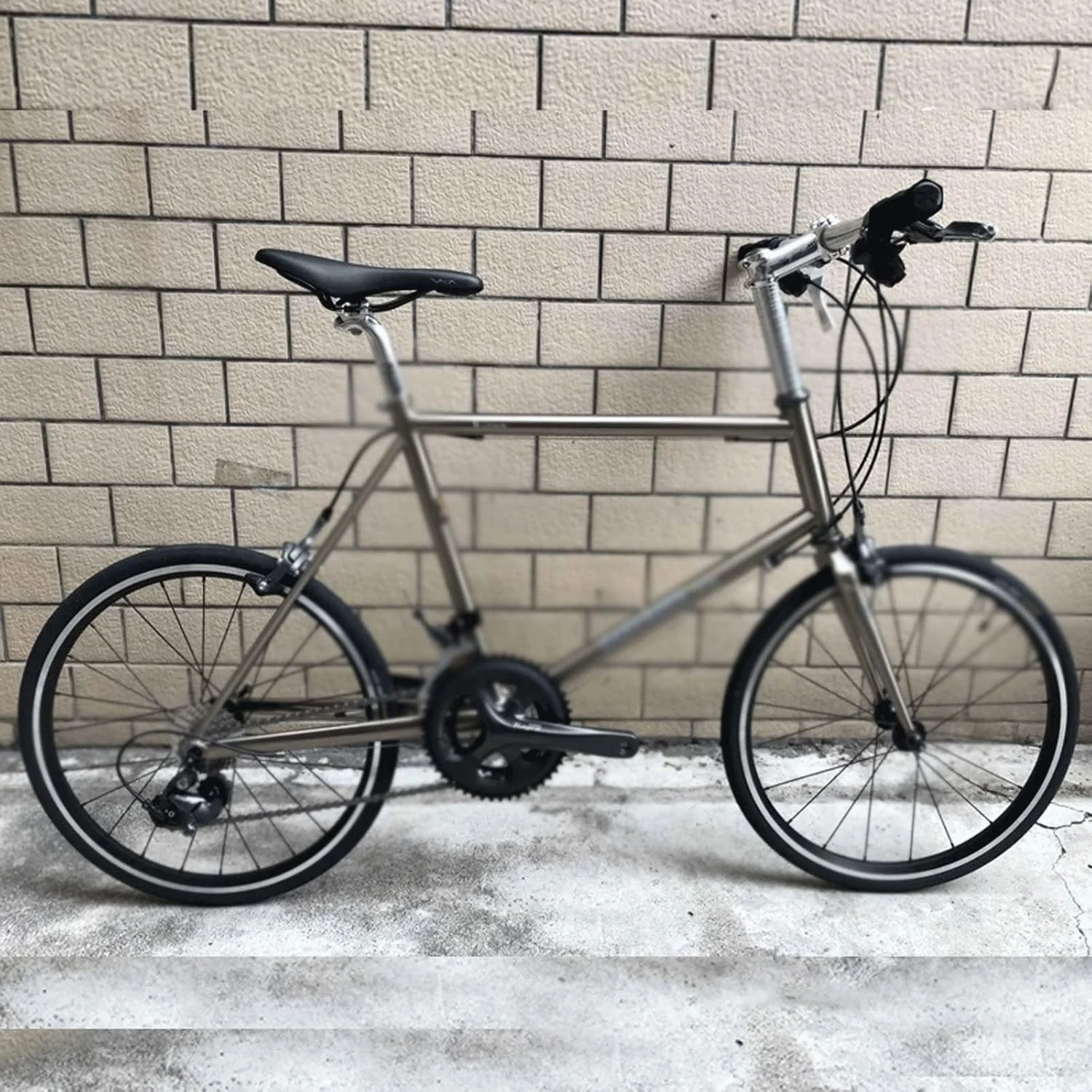 دوچرخه کروزر SFALCI BMX دوچرخه جاده ای 451 قطر کوچک، قاب فولادی، ترمز دوگانه، دوچرخه تفریحی (آبی تیره)