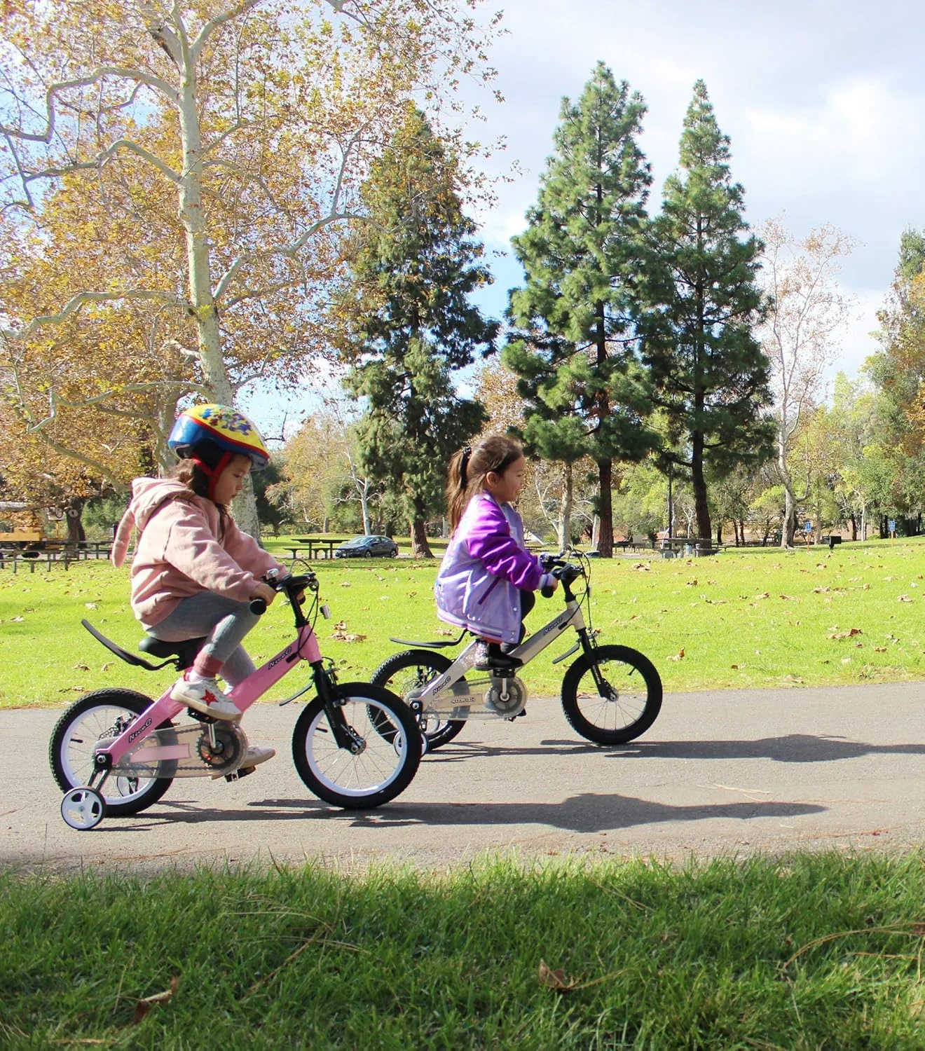 دوچرخه آموزشی زیبا، دوچرخه کودکان پسرانه دخترانه، کوهستان BMX با ترمز دیسکی دوبل 12-14-16-18 اینچ