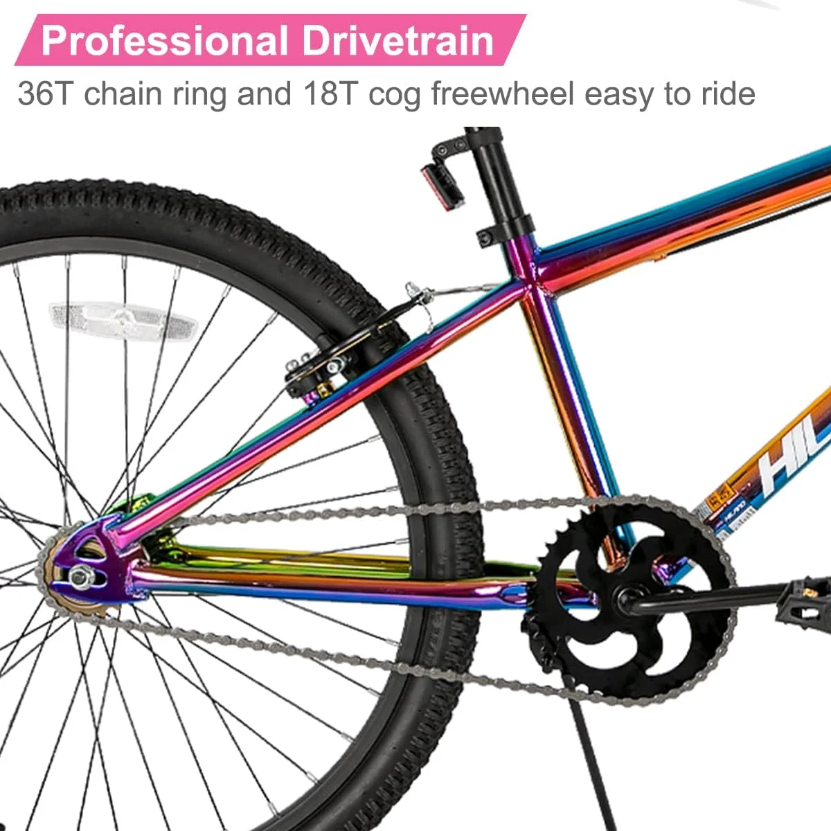 دوچرخه BMX بچه گانه هایلند سایز 24 و 26 اینچ مناسب برای سنین 8 سال به بالا، دوچرخه کودکان از سطح مبتدی تا پیشرفته با 2 عدد میخ، دوچرخه های BMX جوانان، رنگ های متنوع دوچرخه BMX بچه گانه هایلند سایز 24 و 26 اینچ مناسب برای سنین 8 سال به بالا، دوچرخه کودکان از سطح مبتدی تا پیشرفته با 2 عدد میخ، دوچرخه های BMX جوانان، رنگ های متنوع