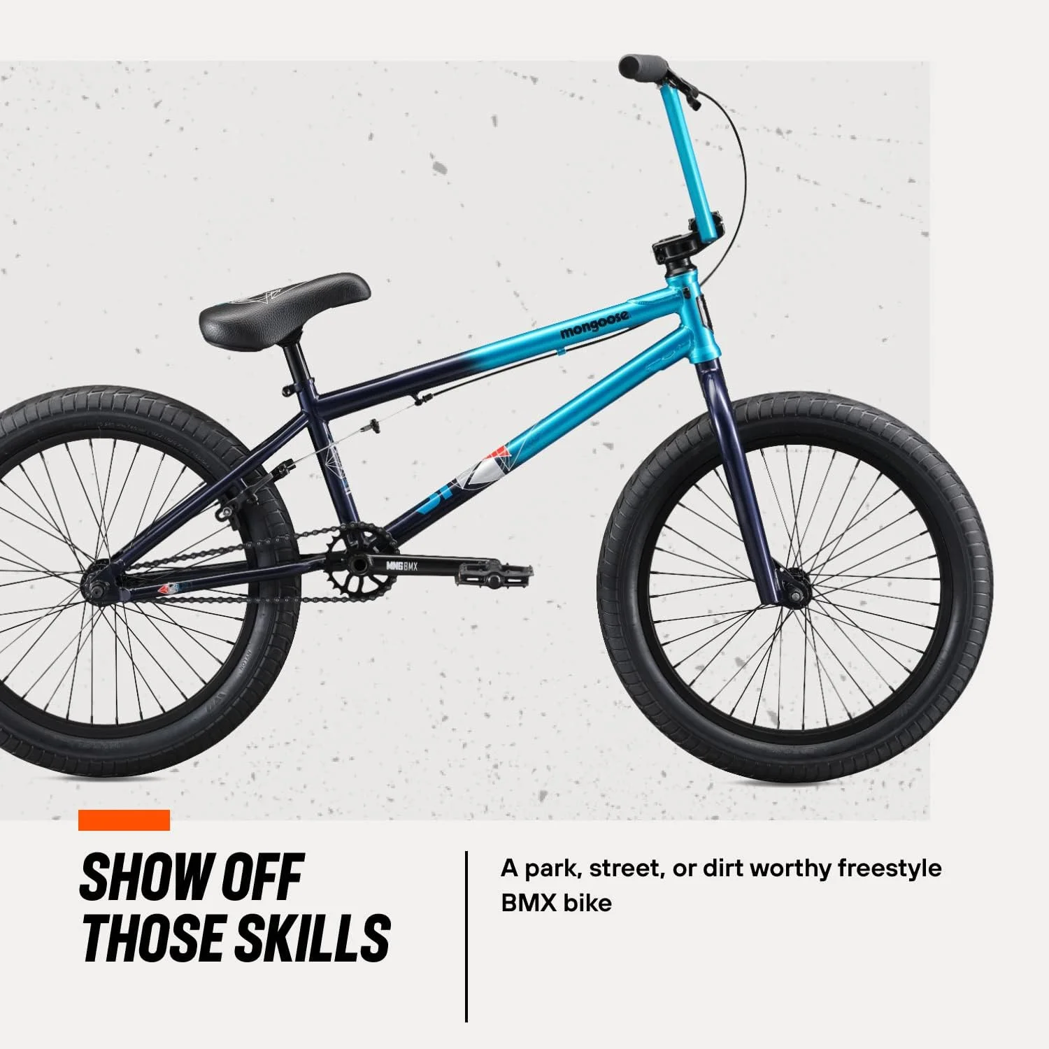 دوچرخه BMX سبک آزاد مونگوس لژیون برای سوارکاران حرفه ای یا سطح پیشرفته، مردان و زنان بزرگسال، فریم کرومولی 4130 و چرخ های 20 اینچی