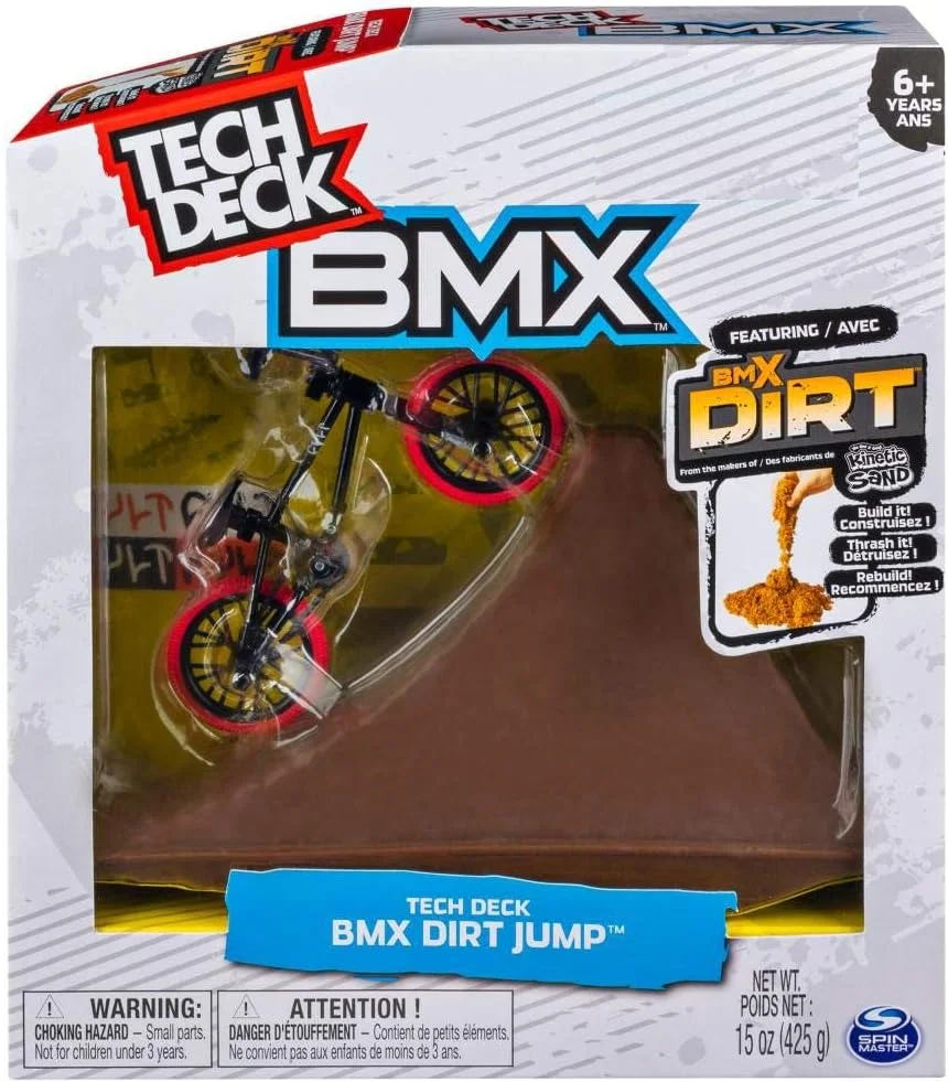 مجموعه پرش خاکی BMX تک دک با 414 میلی لیتر خاک BMX
