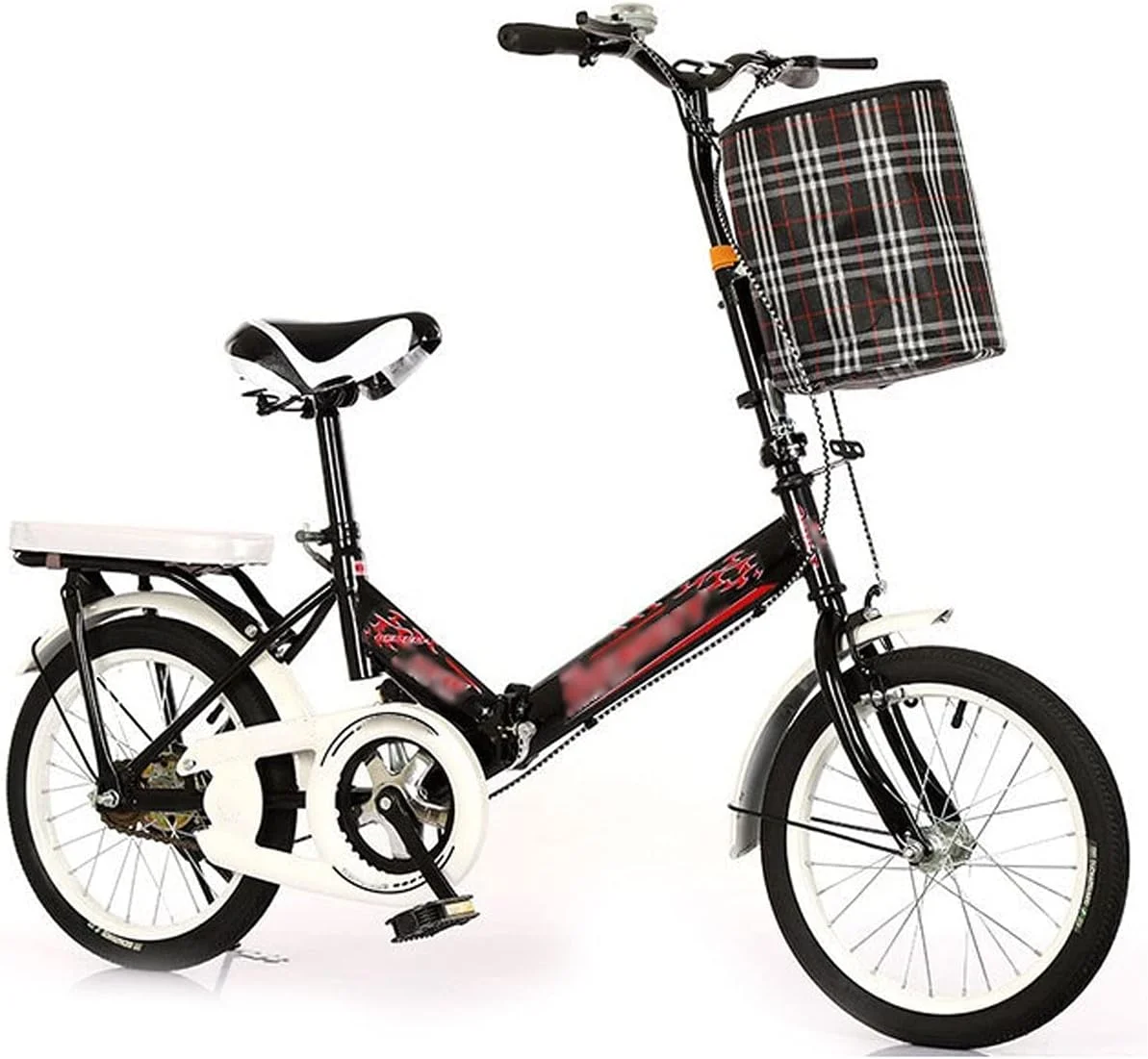 دوچرخه تاشو، دوچرخه 20 اینچ 16 اینچ، دوچرخه چند منظوره با قابلیت جذب شوک، دوچرخه های نصب رایگان (Hortel, 16 اینچ)