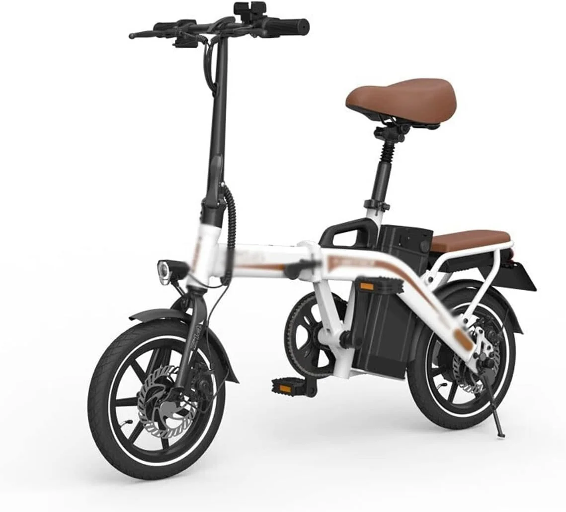 دوچرخه تاشو برقی شهری با باتری لیتیومی و موتور DC بدون جاروبک