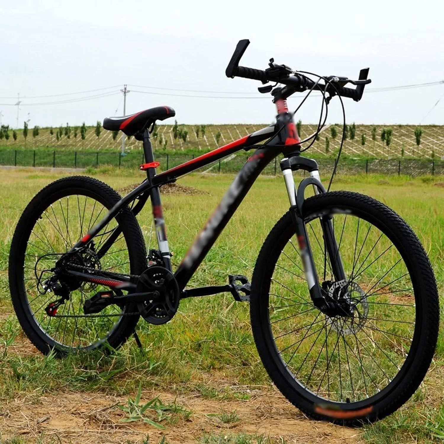 دوچرخه کوهستان تاشو با ترمز دیسکی و سرعت متغیر، مناسب بزرگسالان