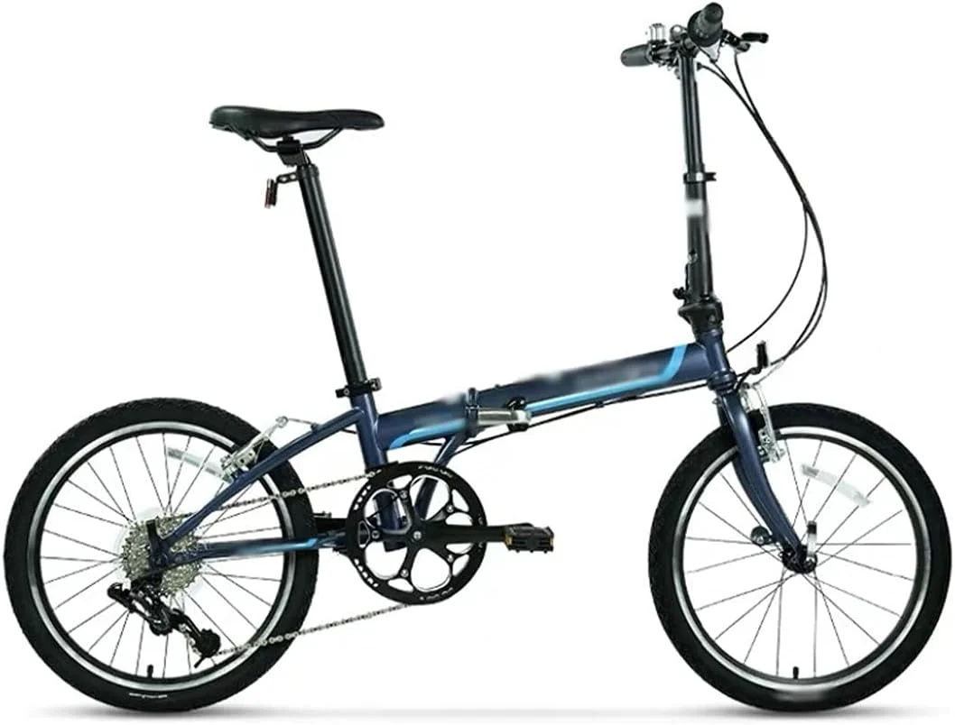 دوچرخه تاشو 8 سرعته با فریم فولاد کروم مولیبدن، حمل آسان، مناسب رفت و آمد شهری و ورزش در فضای باز (Hortel)