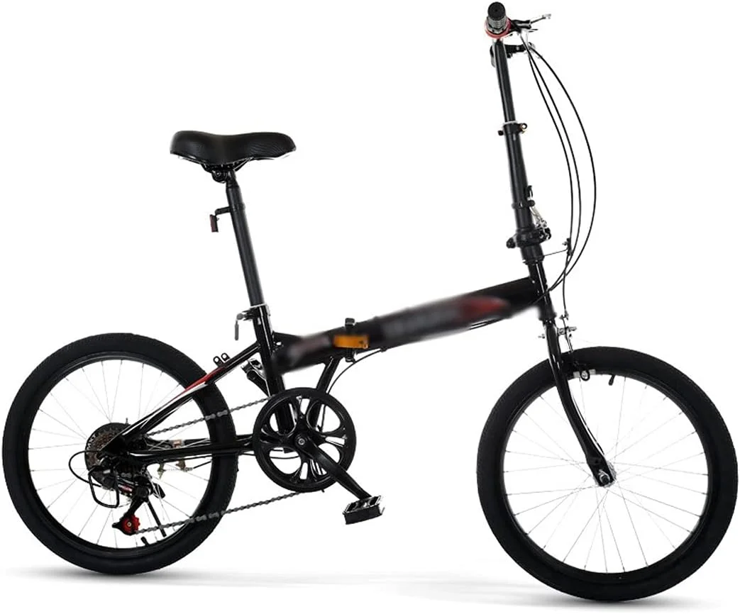 دوچرخه تاشو 16 اینچ و 20 اینچ با دنده متغیر، مناسب آقایان، بانوان، دانشجویان و بزرگسالان، فوق سبک و قابل حمل برای اوقات فراغت