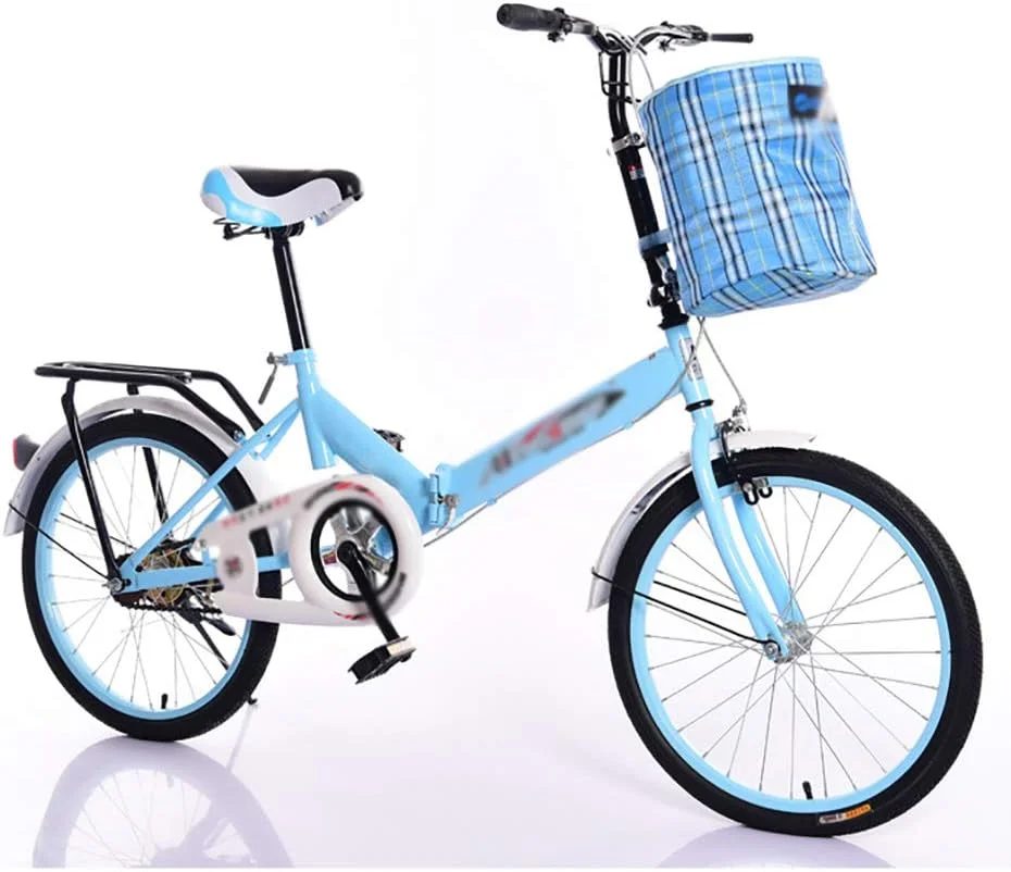 دوچرخه تاشو، دوچرخه جاده ای تاشو سبک وزن 20 اینچی بادوام و شیک برای رفت و آمد و اوقات فراغت، مناسب بزرگسالان، خانم ها، آقایان و افراد با جنسیت های مختلف