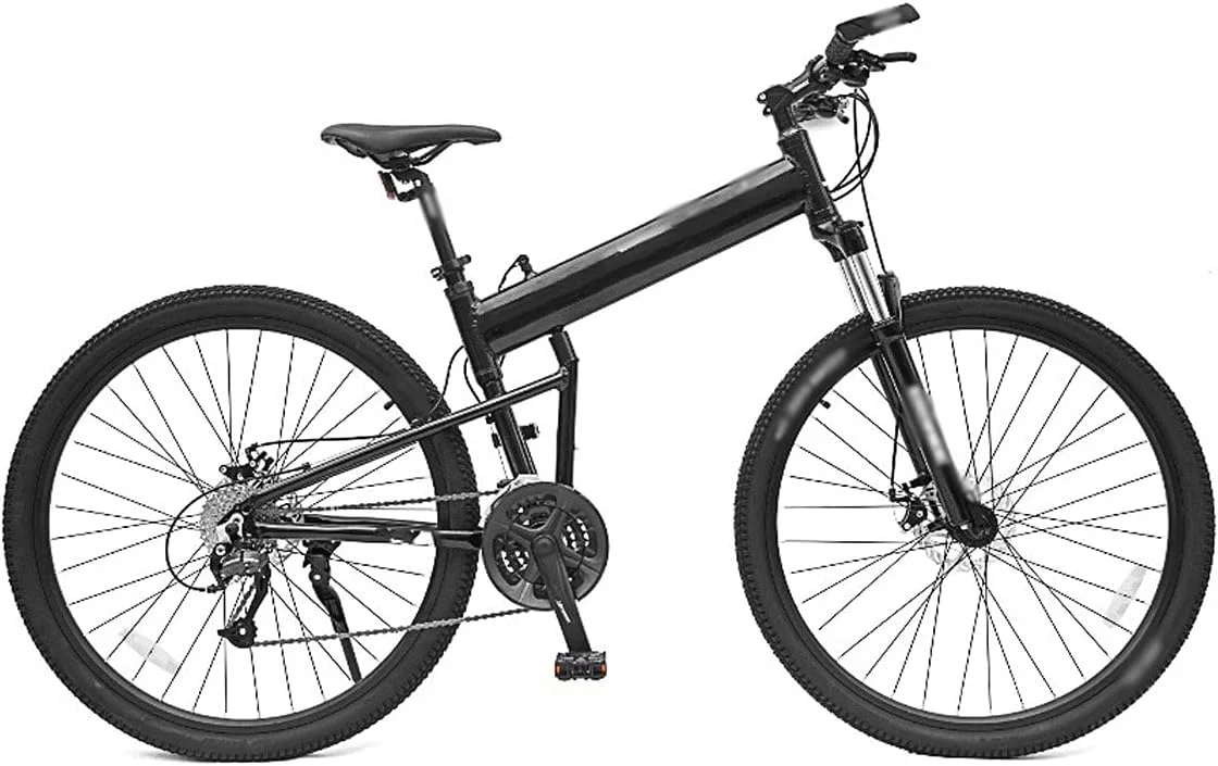 دوچرخه کوهستانی تاشو 29 اینچی آلیاژ آلومینیوم 27 سرعته مناسب آقایان و بانوان، هدیه ای برای سفر و طبیعت گردی