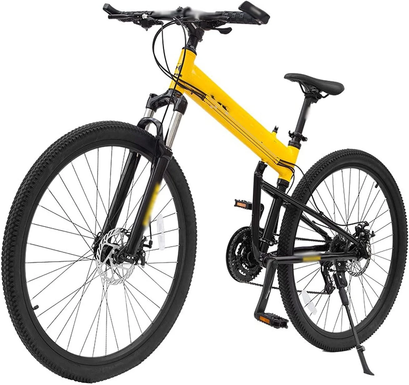 دوچرخه کوهستانی تاشو 29 اینچی آلیاژ آلومینیوم 27 سرعته مناسب آقایان و بانوان، هدیه ای برای سفر و طبیعت گردی