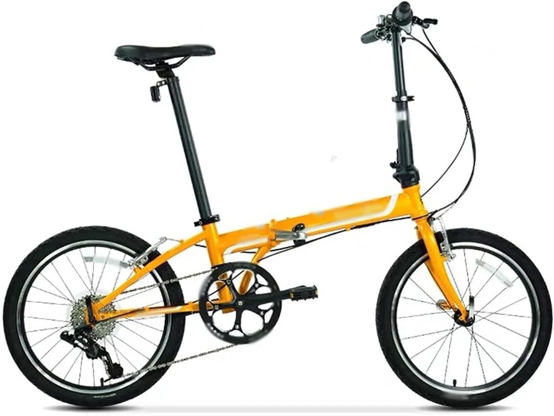 دوچرخه تاشو 8 سرعته با فریم فولاد کروم مولیبدن، حمل آسان، مناسب رفت و آمد شهری و ورزش در فضای باز