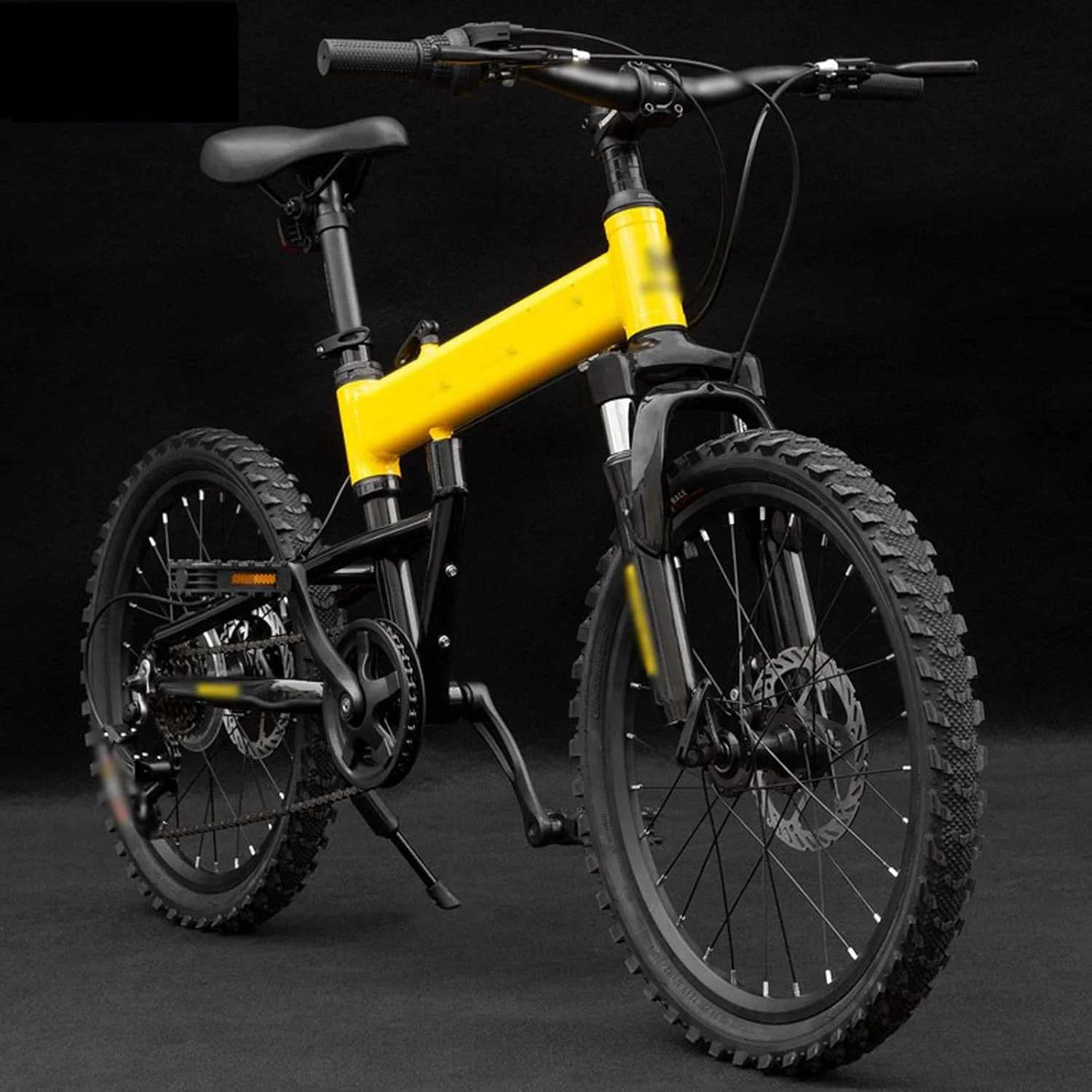 دوچرخه، دوچرخه کوهستانی تاشو 20 اینچی 6 سرعته با قابلیت جذب شوک مناسب برای مسیرهای ناهموار