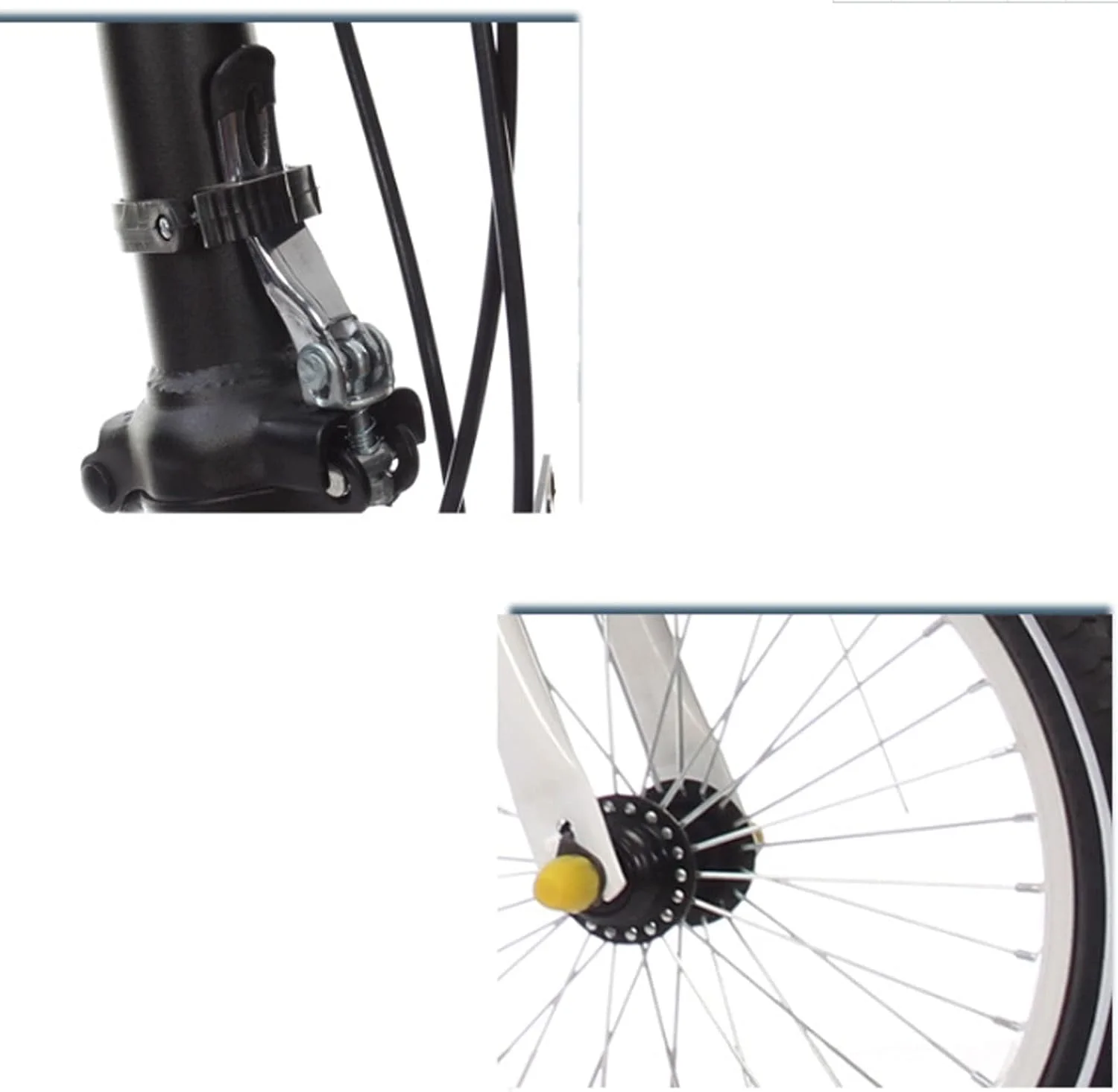 دوچرخه تاشو با سرعت متغیر 16 اینچ و 20 اینچ، مناسب آقایان، بانوان، دانشجویان و بزرگسالان، فوق سبک و قابل حمل برای اوقات فراغت (Hortel,20ih)