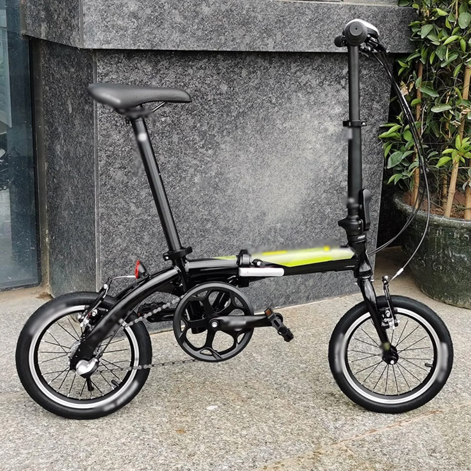 دوچرخه تاشو آلیاژ آلومینیوم 14 اینچی فوق سبک (Hortel)