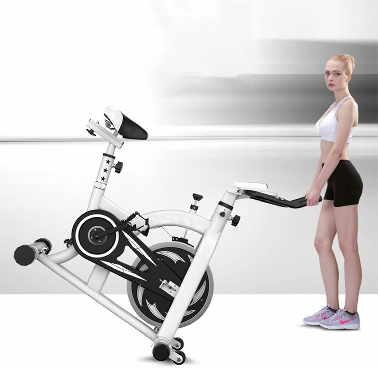 دوچرخه ورزشی خانگی، بسیار ساکت، مناسب تمرینات ورزشی داخل خانه، تجهیزات باشگاه ورزشی، دوچرخه ورزشی