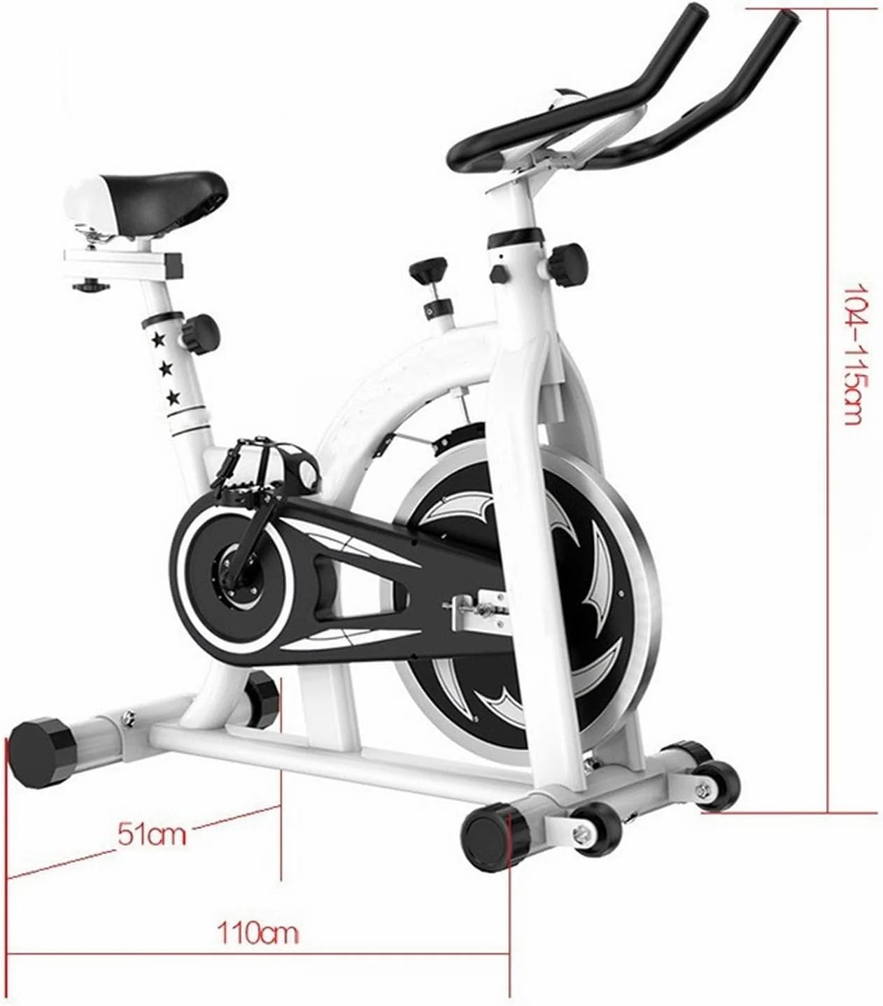 دوچرخه ورزشی خانگی، بسیار ساکت، مناسب تمرینات ورزشی داخل خانه، تجهیزات باشگاه ورزشی، دوچرخه ورزشی