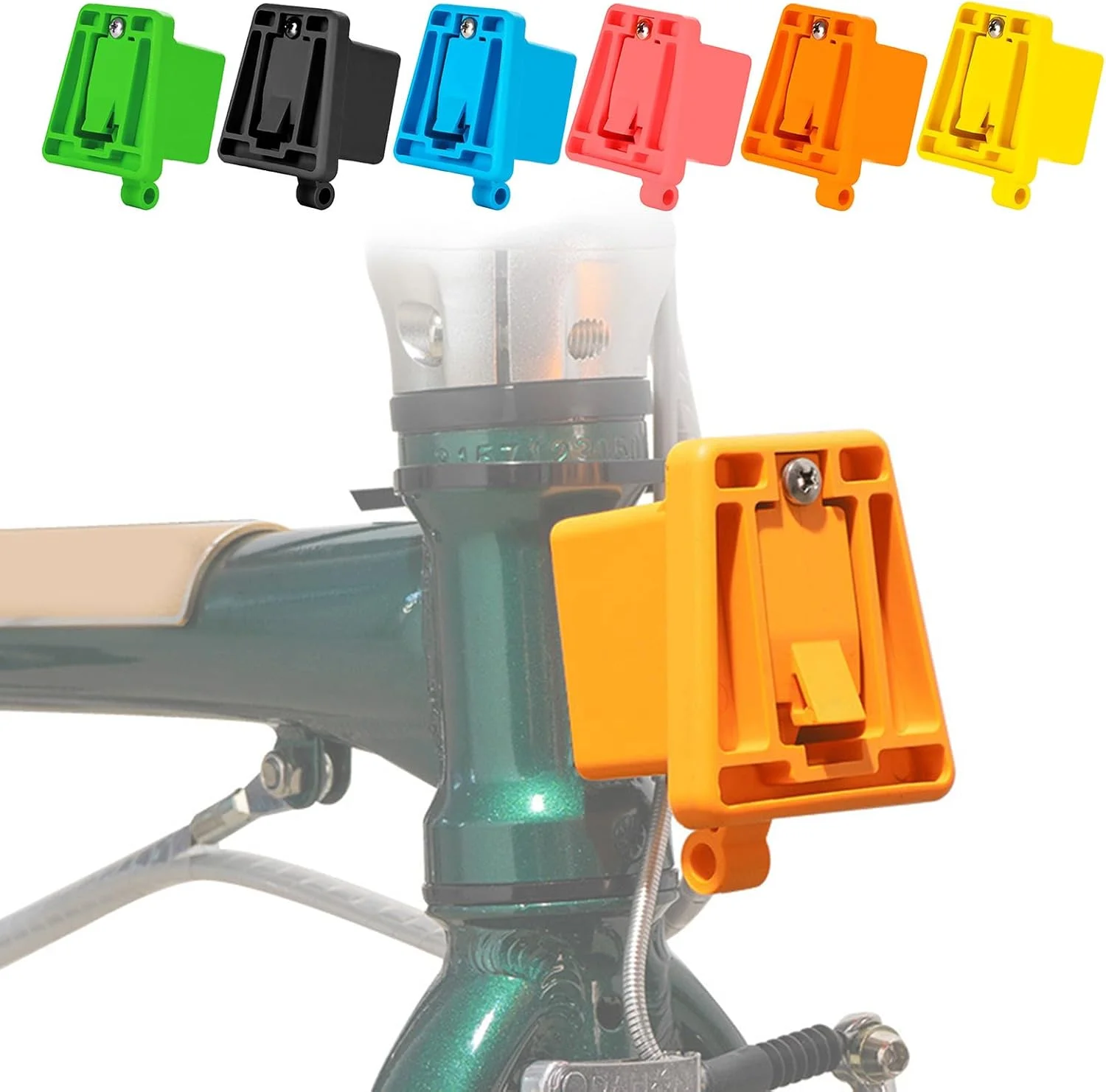 آداپتور نگهدارنده کیف حمل تاشو دوچرخه، براکت های نصب بلاک جلو