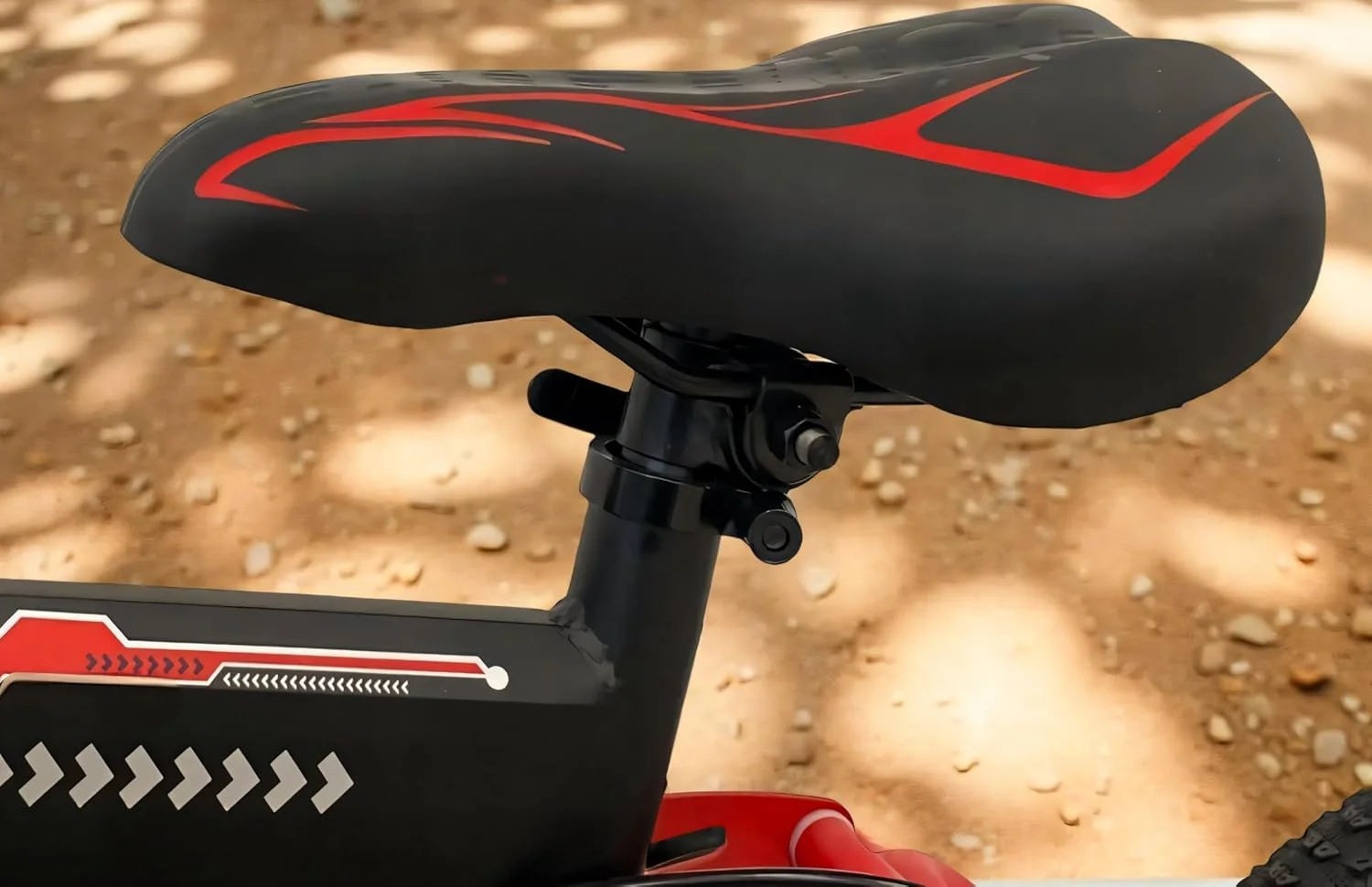 دوچرخه تاشو - 20 اینچ، دوچرخه کوهستانی 24 سرعته با سیستم تعلیق و ترمزهای دیسکی - دوچرخه ورزشی قابل حمل (مشکی)