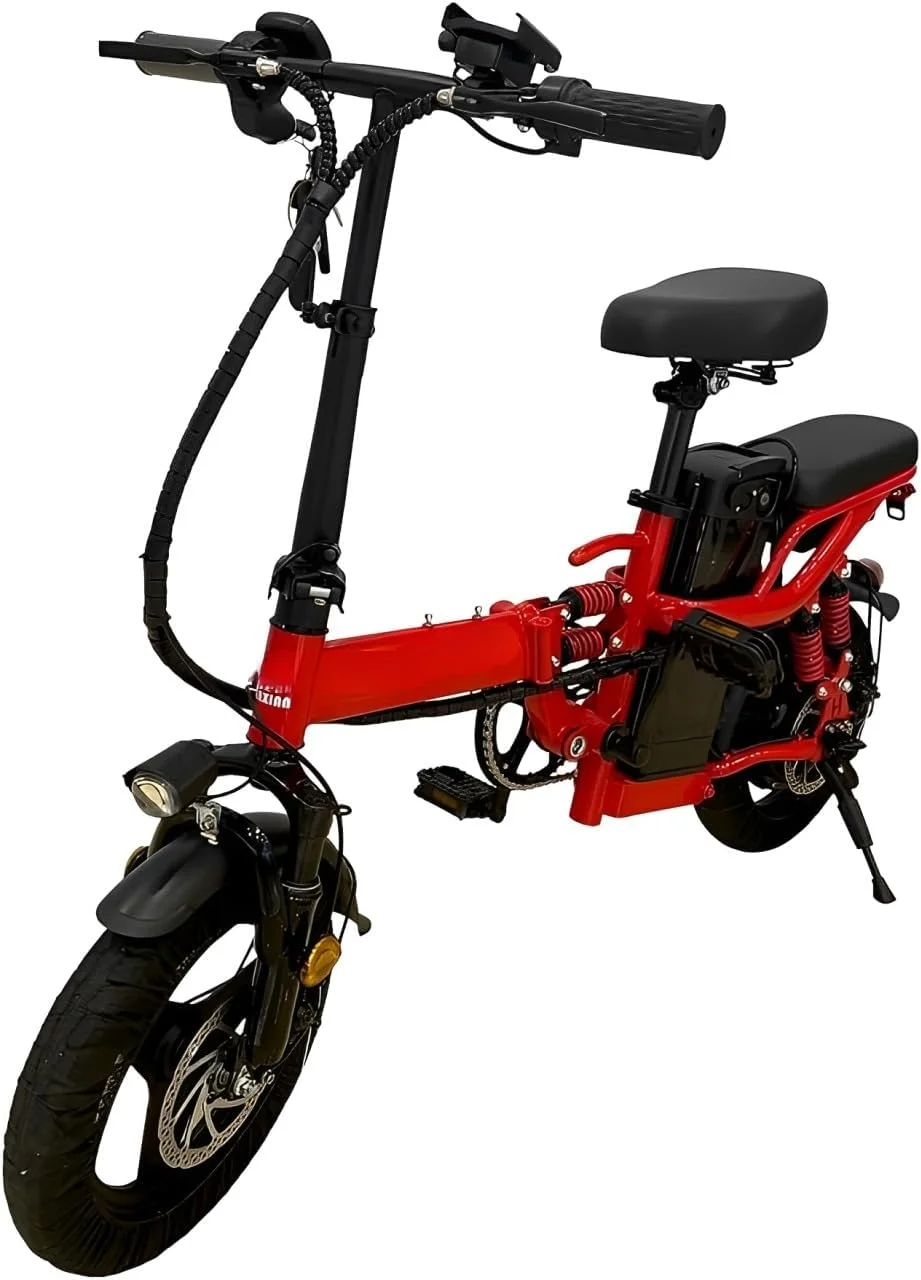 دوچرخه تاشو | دوچرخه تاشو برای بزرگسالان با ترمز دیسکی | 60 سرعته | سیستم تعلیق جلو و عقب، ترمز دیسکی جلو و عقب