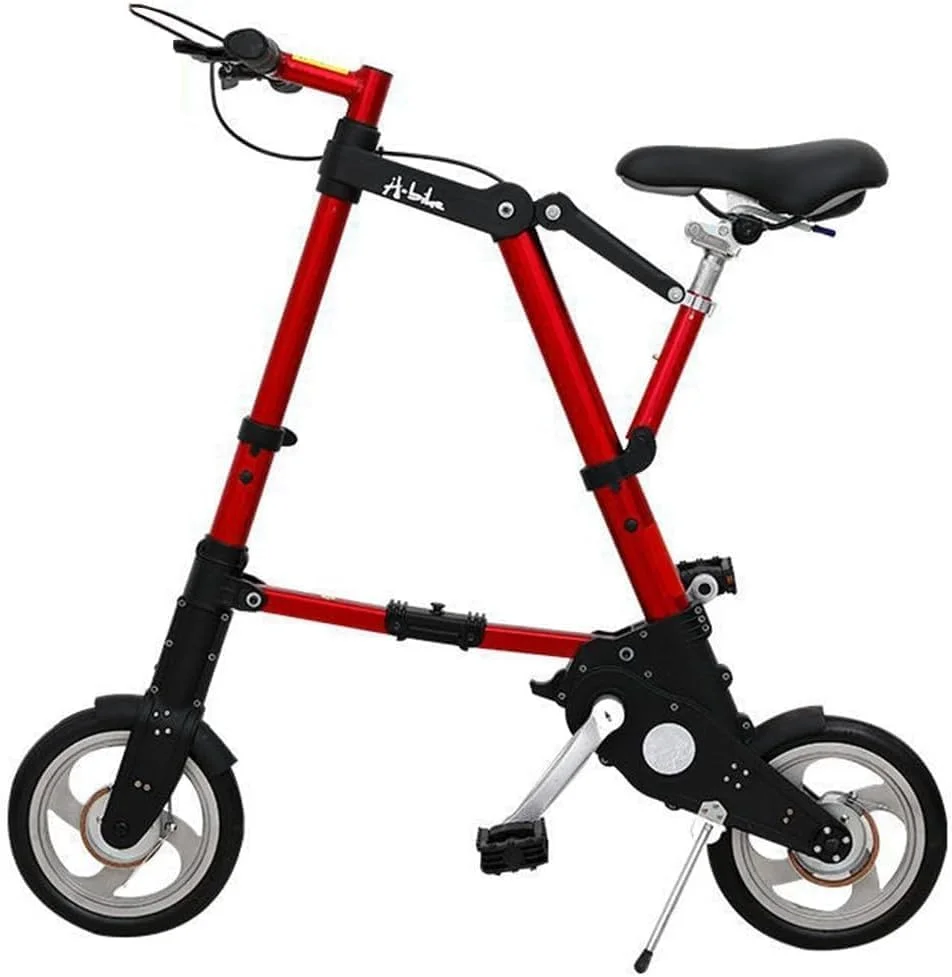 دوچرخه تاشو، مینی دوچرخه تاشو قابل حمل با سبد برای بزرگسالان و دانشجویان، فوق سبک برای دوچرخه سواری در فضای باز، مسافرت و رفت و آمد