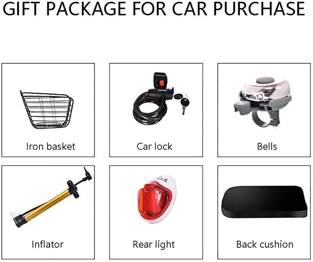 دوچرخه تاشو شهری برای بزرگسالان، دوچرخه تاشو آلیاژی سبک وزن، دوچرخه رفت و آمد شهری با سرعت متغیر، دوچرخه کروز تاشو شهری با سیستم تاشو سریع (رنگ: سفید، سایز: 20 اینچ)