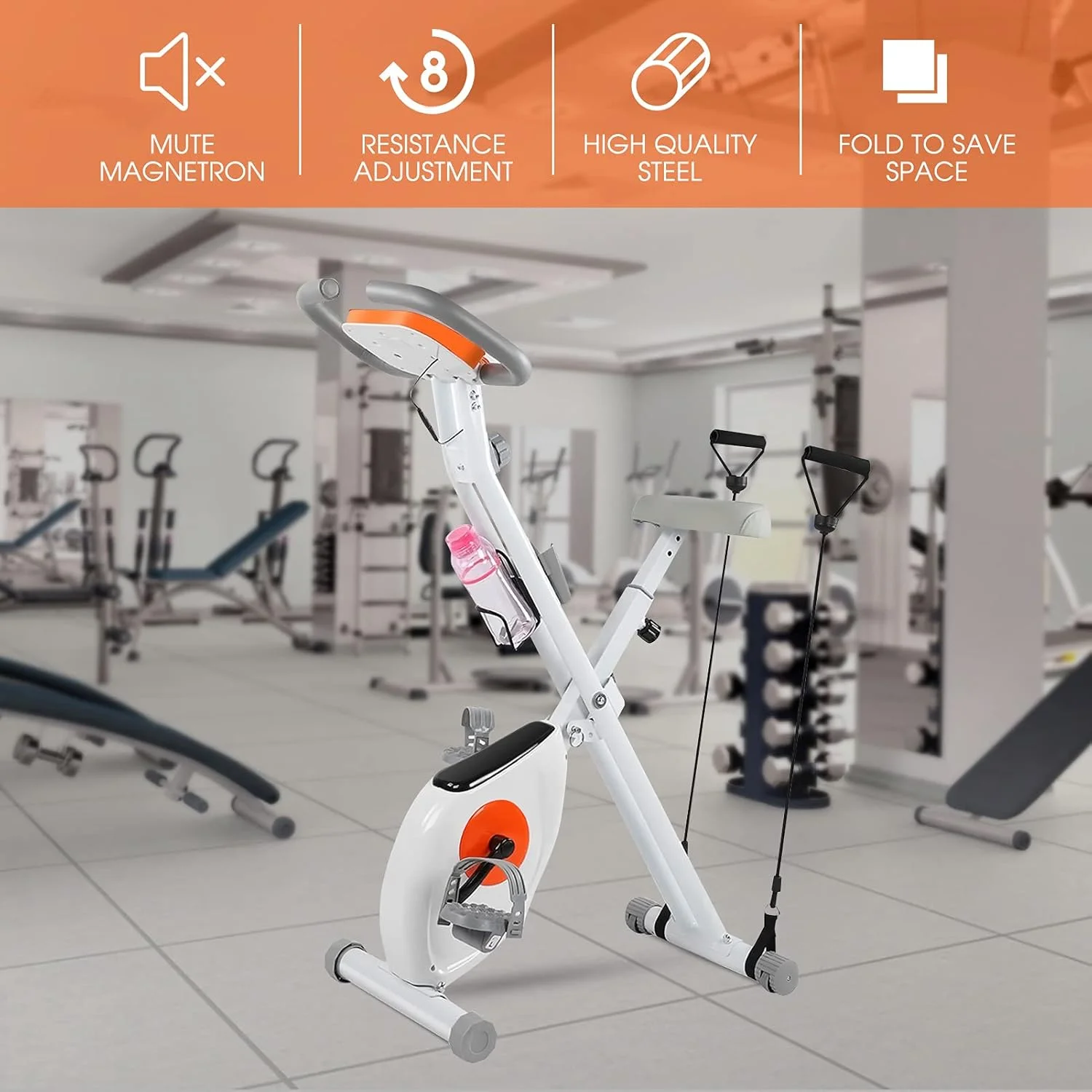 دوچرخه ورزشی تاشو هوازی، دوچرخه تمرین تاشو، دوچرخه اسپین چند منظوره بی صدا، تجهیزات ورزشی استپینگ، دوچرخه سواری ورزشی داخل سالن، برای تمرینات کاردیو و تناسب اندام در خانه دوچرخه ورزشی تاشو هوازی، دوچرخه تمرین تاشو، دوچرخه اسپین چند منظوره بی صدا، تجهیزات ورزشی استپینگ، دوچرخه سواری ورزشی داخل سالن، برای تمرینات کاردیو و تناسب اندام در خانه