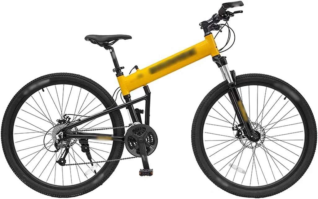 دوچرخه کوهستان تاشو آلیاژ آلومینیوم 29 اینچ 30 سرعته مناسب بزرگسال، ترمز دیسکی روغنی، مناسب دوچرخه سواری برای آقایان و بانوان (Hortel)