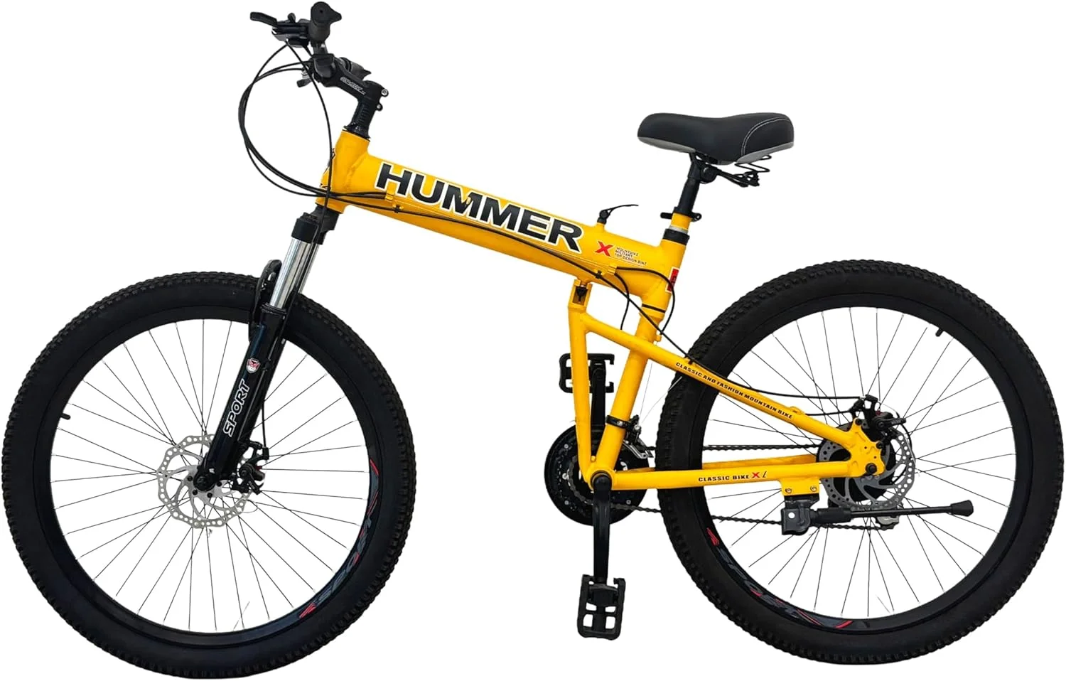 دوچرخه کوهستانی تاشو 26 اینچی وی‌ال‌آرای، هامِر 21 دنده