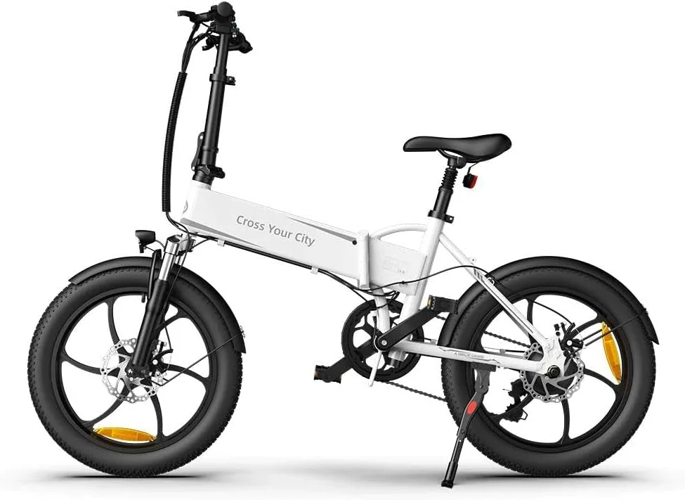 دوچرخه برقی تاشو ADO A20 با سرعت 25 کیلومتر بر ساعت