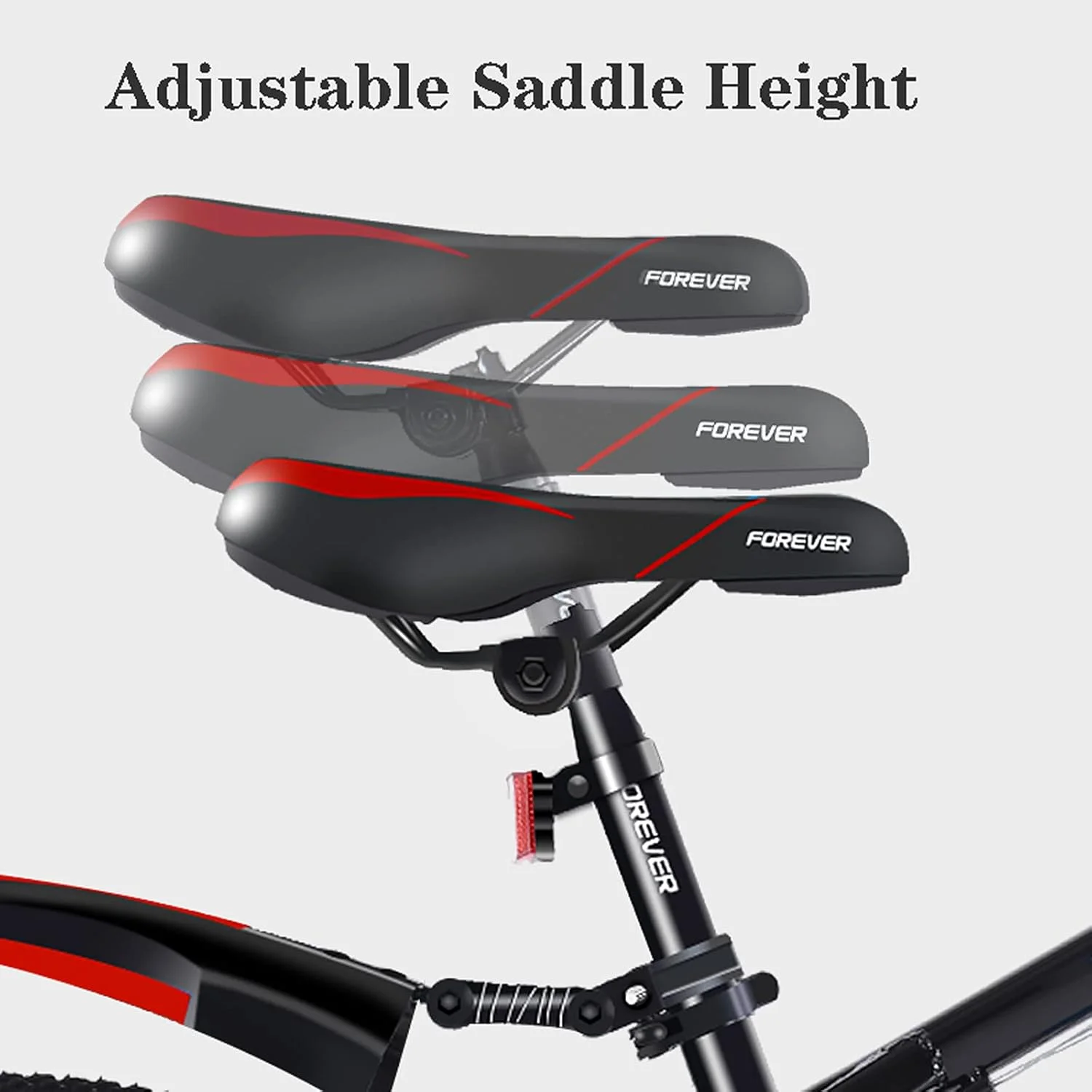 دوچرخه کوهستان تاشو با فریم فولادی کربنی با دنده 21/24 سرعته، ترمز دیسکی دوبل و سیستم تعلیق دوگانه ضد لغزش