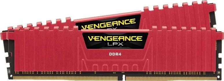 حافظه رم دسکتاپ کرسیر 16 گیگابایت (2 عدد 8 گیگابایتی) Vengeance LPX DDR4 PC4 25600 3200MHz 288-Pin مدل | CMK16GX4M2B3200C16R
