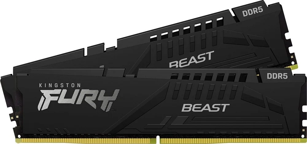 حافظه رم کینگستون Fury Beast DDR5، ظرفیت 32 گیگابایت، فرکانس 4800 مگاهرتز، تاخیر CL38، ولتاژ 1.1 ولت، DIMM، Intel XMP 3.0، Non-ECC | KF548C38BBK2-32 حافظه رم کینگستون Fury Beast DDR5، ظرفیت 32 گیگابایت، فرکانس 4800 مگاهرتز، تاخیر CL38، ولتاژ 1.1 ولت، DIMM، Intel XMP 3.0، Non-ECC | KF548C38BBK2-32